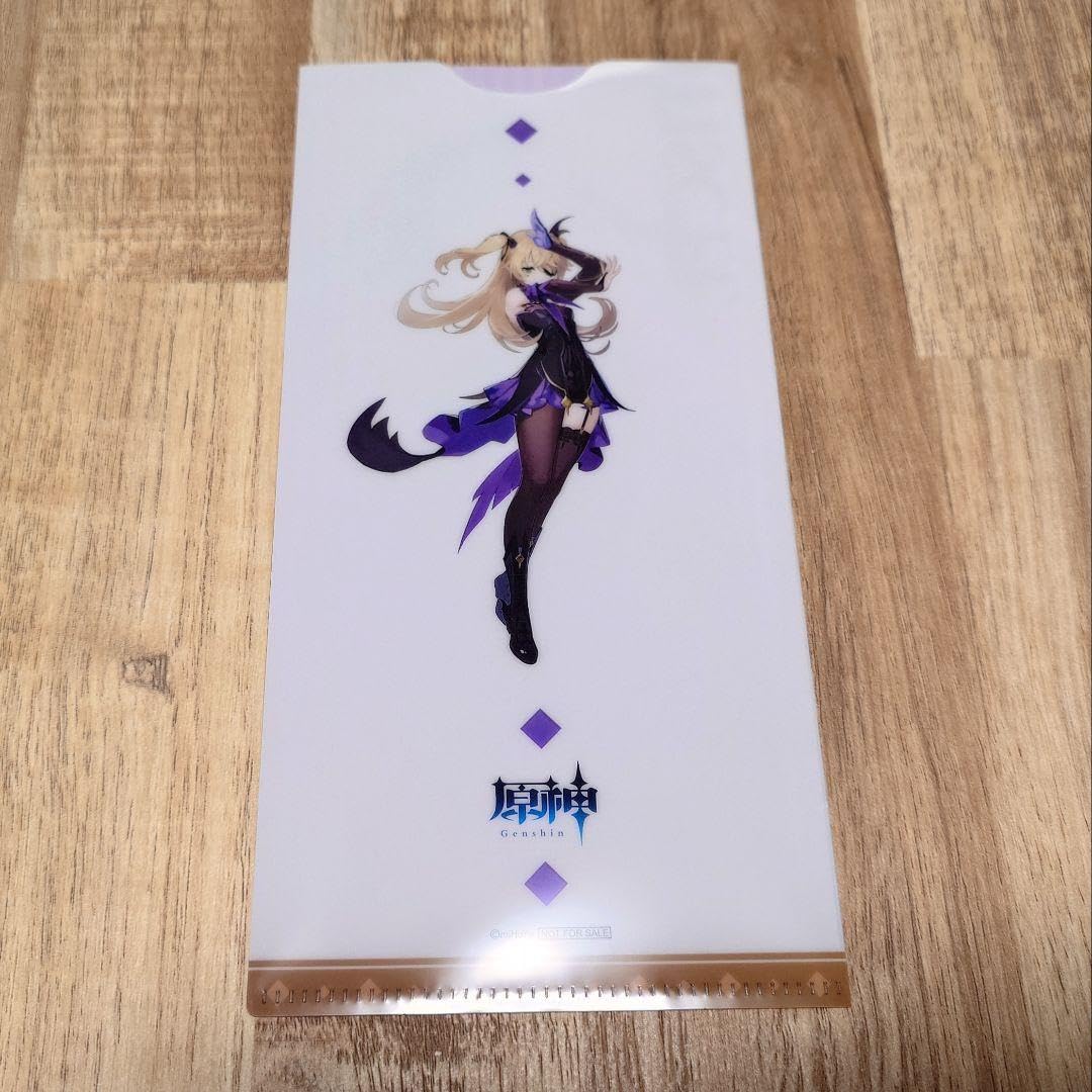 原神　FISCHL　フィッシュルクリアファイル 原神くじ フィッシュル クリアファイル - メルカリ